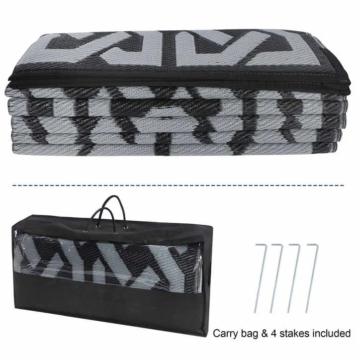 هوايانج بساط خارجي كبير من مادة . Huayang Large Outdoor Reversible PP