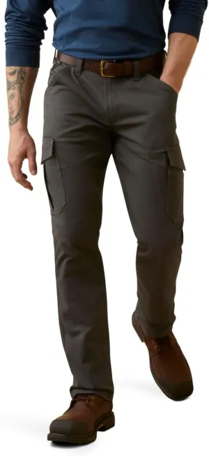 Ariat Men's Rebar M4 Relaxed Made Tough Cargo Straight Pant