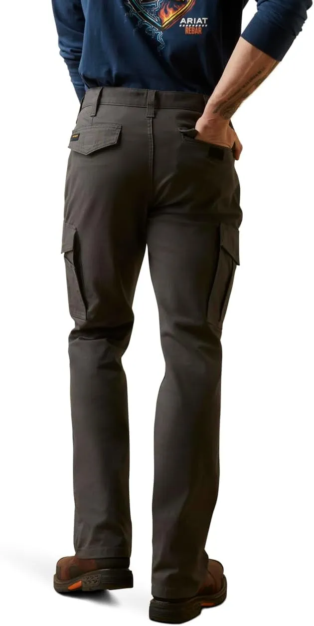 Ariat Men's Rebar M4 Relaxed Made Tough Cargo Straight Pant