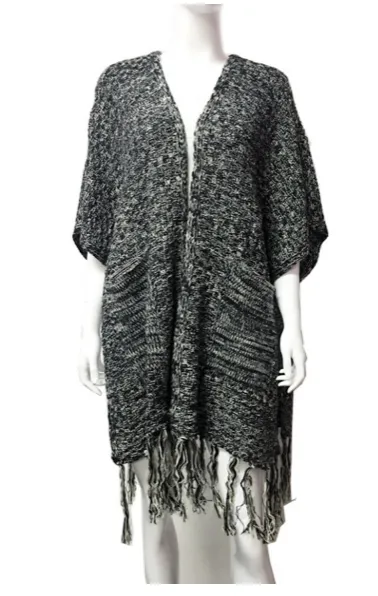 Cardigan w/ Pockets Wrap