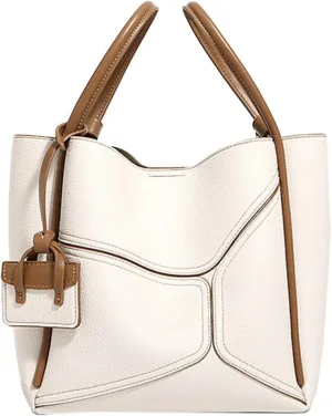 Chic Genuine Leather Shoulder Crossbody Bag for Women Small Tote Purse Bucket Top Handle Handbags Satchels 2pcs