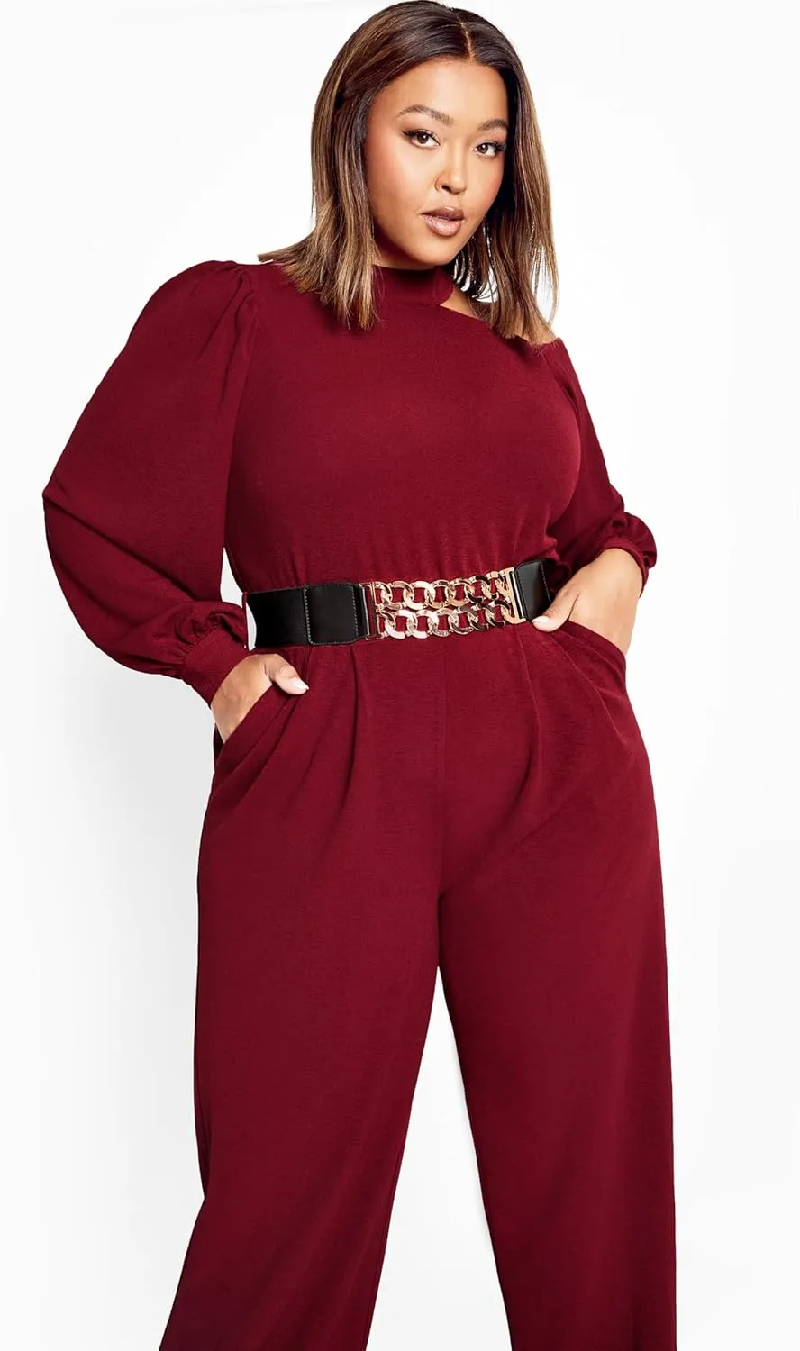 City Chic Plus Size Jumpsuit, Charlie Jumpsuit