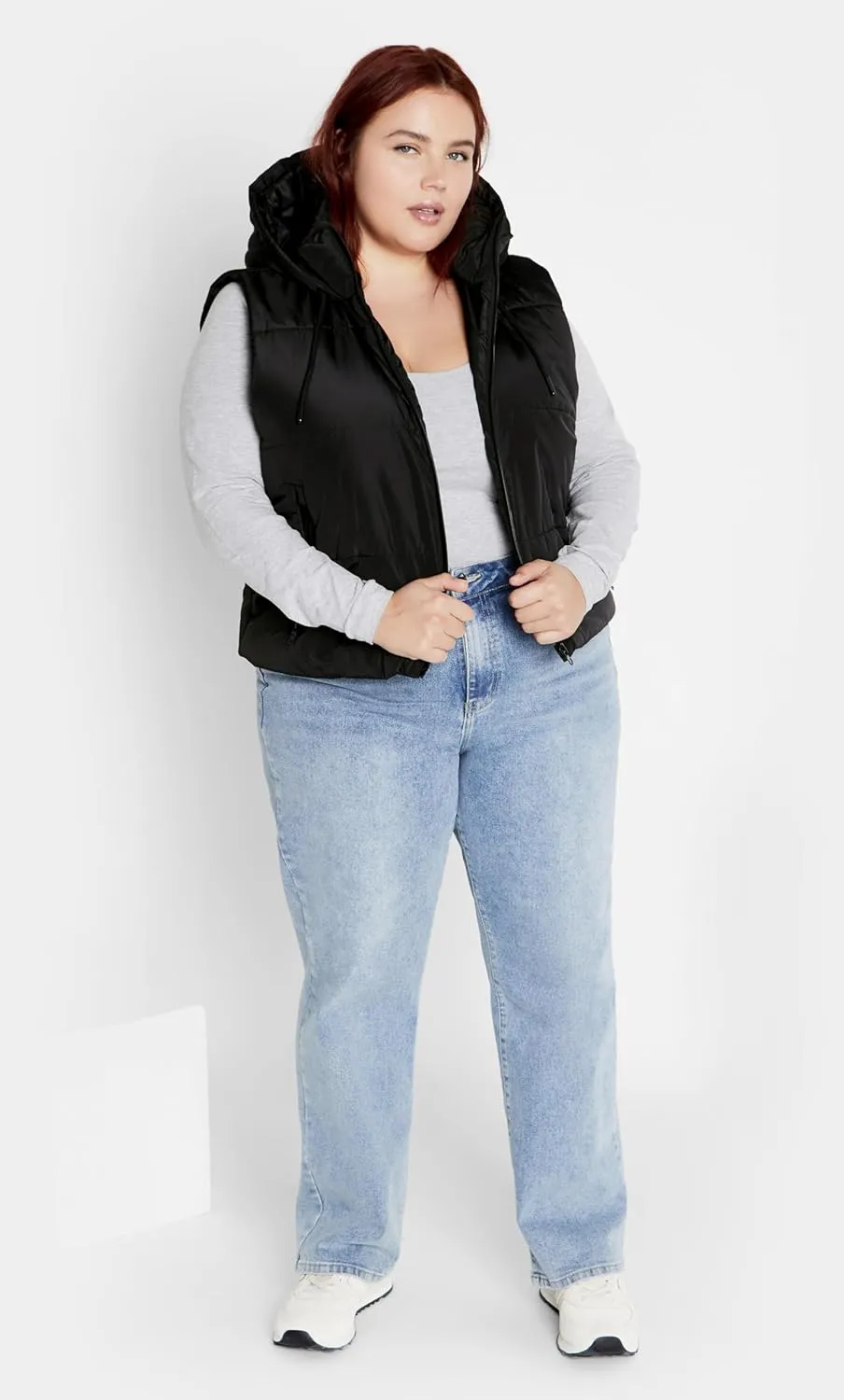 CITY CHIC Women's Ava Puffer Vest