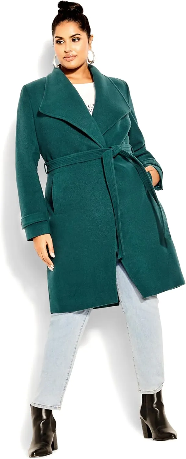 City Chic Women's Plus Size Coat - So Chic