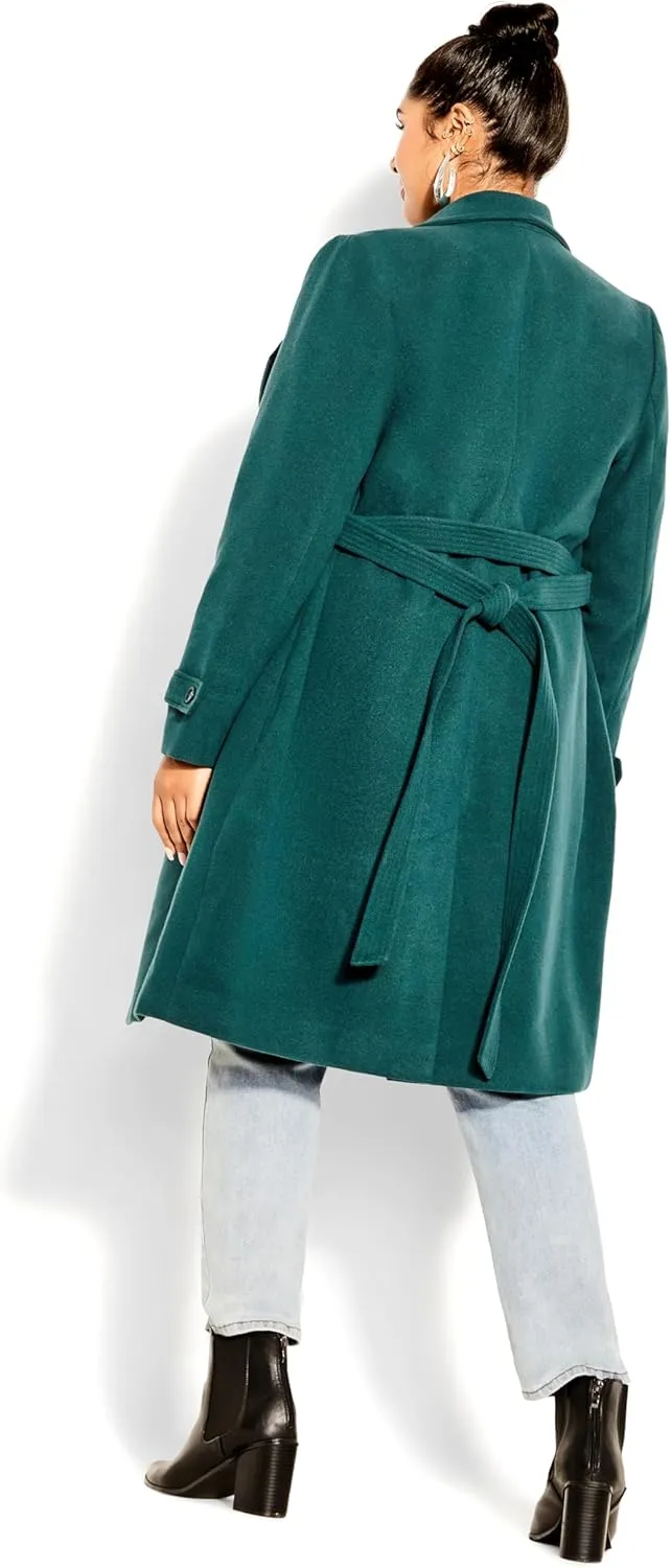 City Chic Women's Plus Size Coat - So Chic