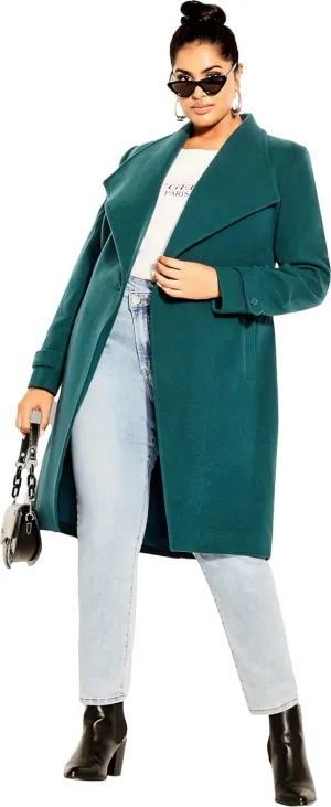 City Chic Women's Plus Size Coat - So Chic