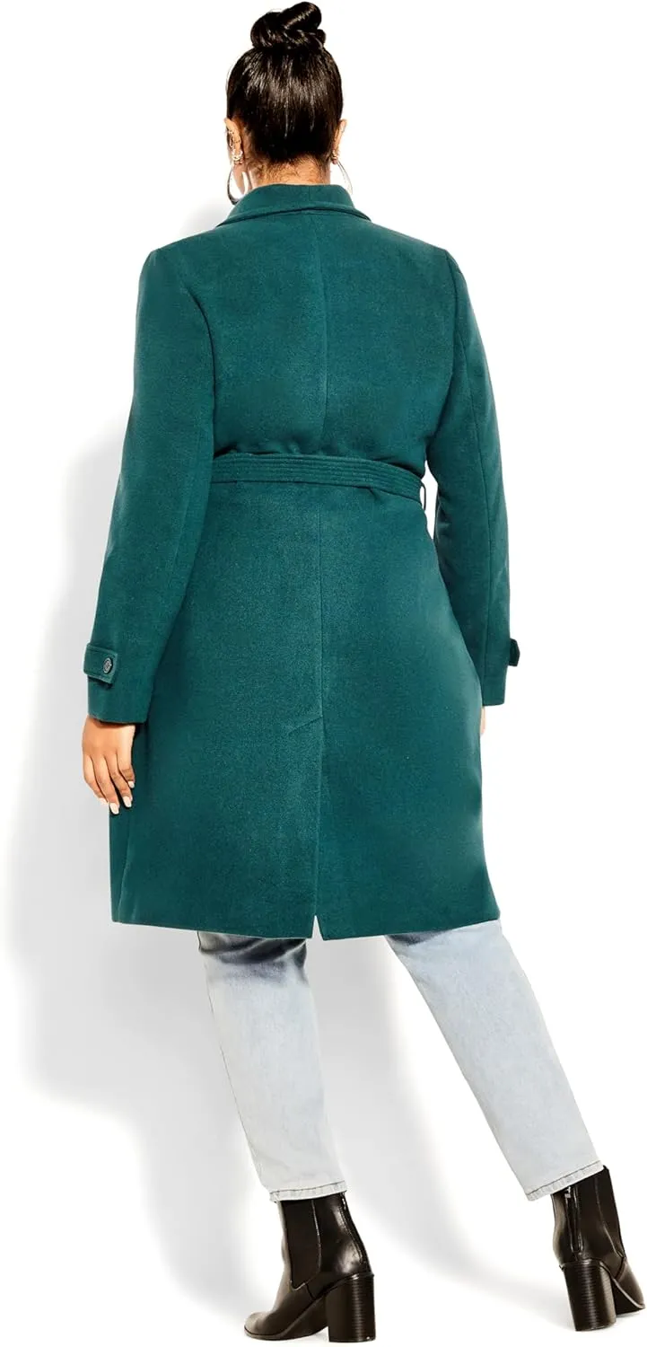 City Chic Women's Plus Size Coat - So Chic