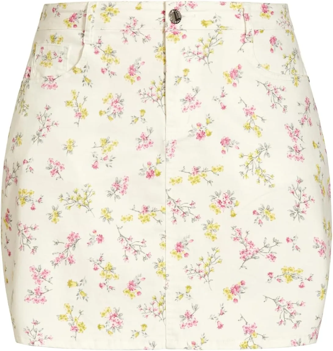 CITY CHIC Women's Skirt Summer Ditsy