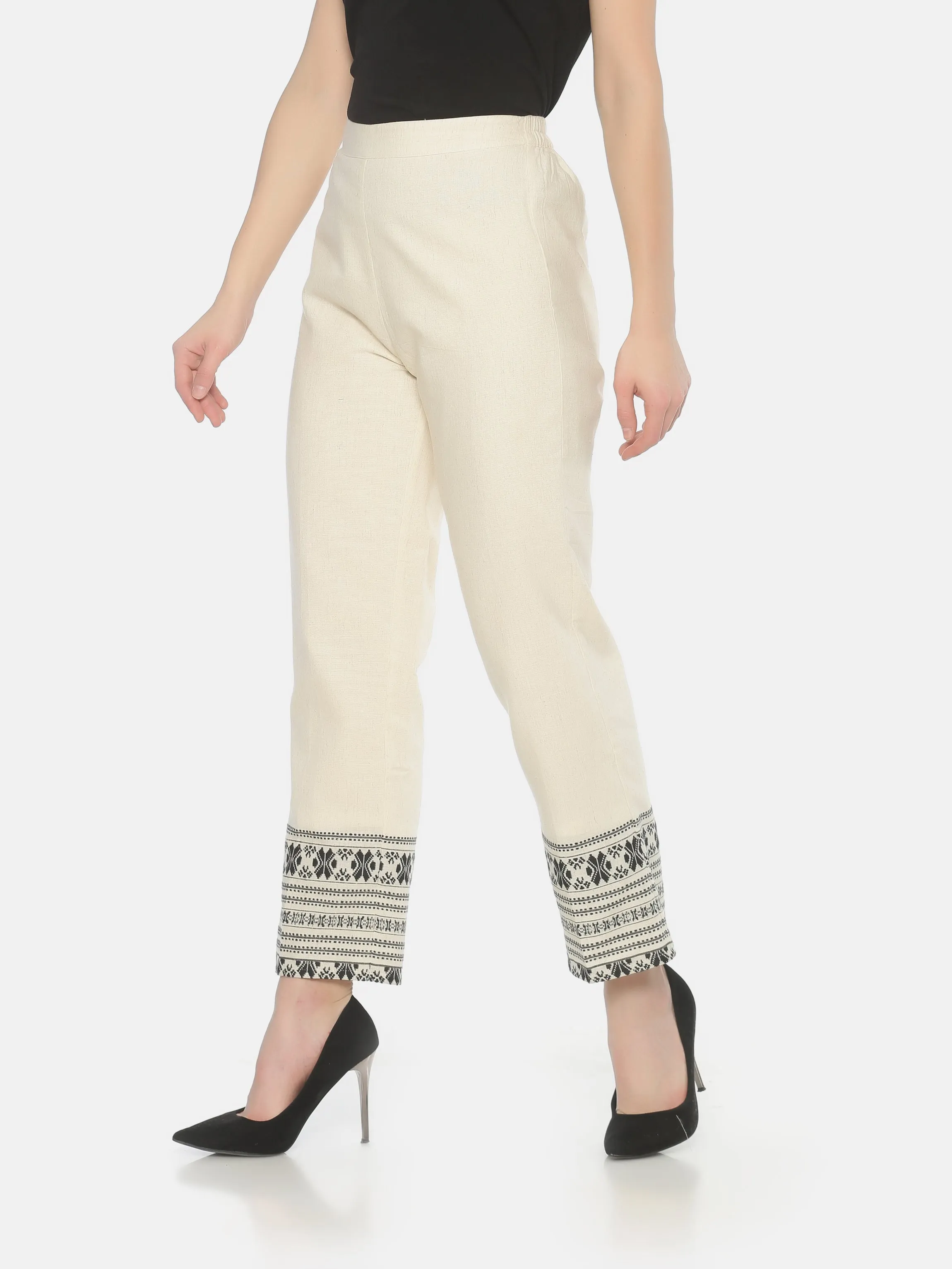 Cotton Elastic Pants