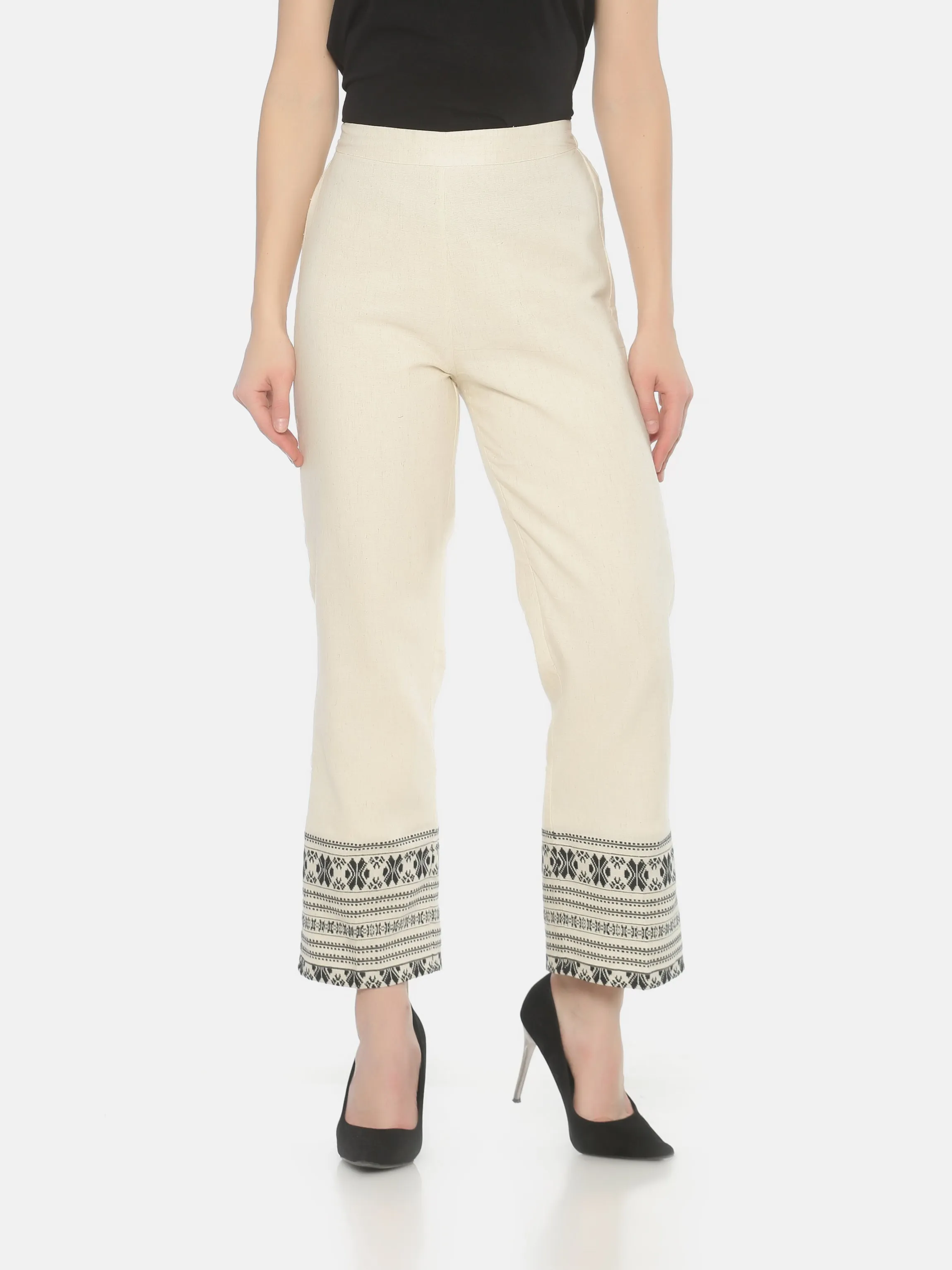 Cotton Elastic Pants