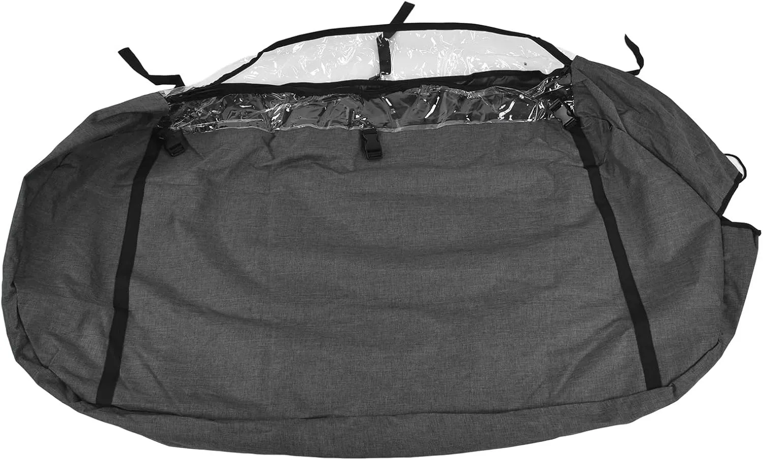 Hanging Garment with Clear, Dust Proof 600D Oxford Cloth for Clothes Storage and Travel