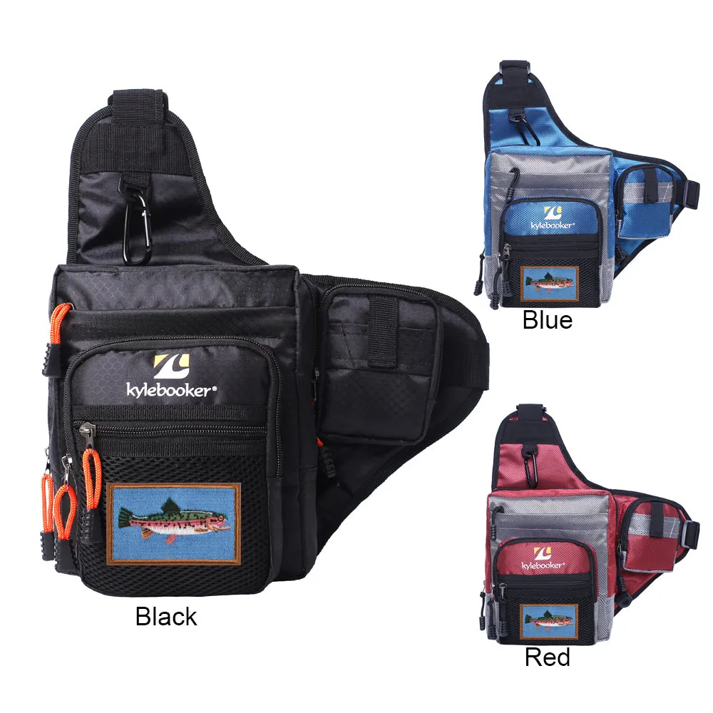 Kylebooker 2Pcs Fishing Patches Fit For Fishing Vest Pack Fishing Tackle Bag Angler Jacket Hat