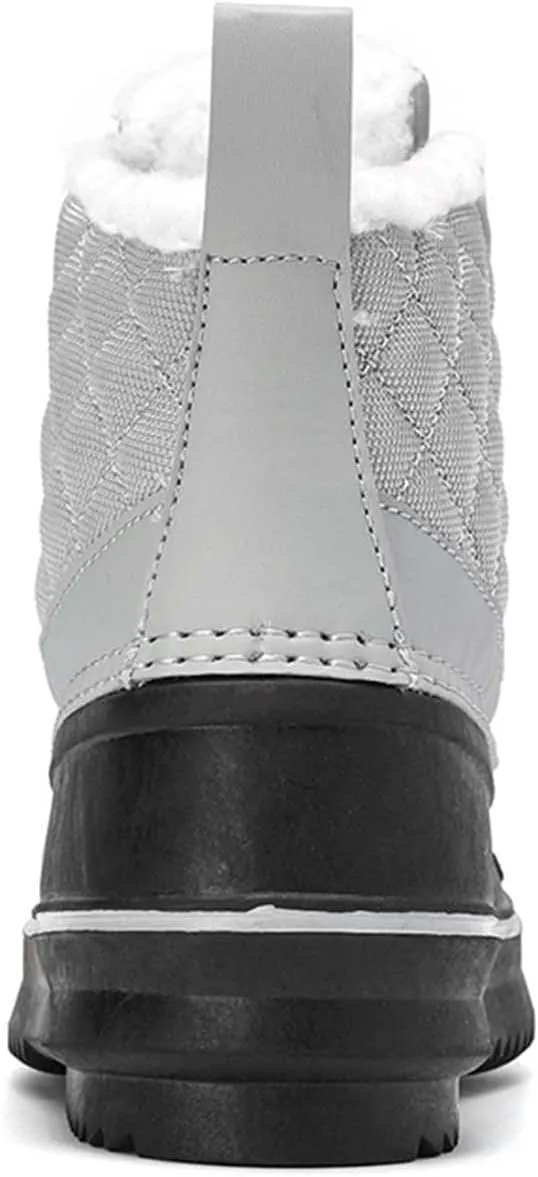 Meidiastra Kids Winter Snow Boots Waterproof Non Slip Rain Duck Boots Outdoor Warm Ankle Boots Cold weather Boots for Boys Girls