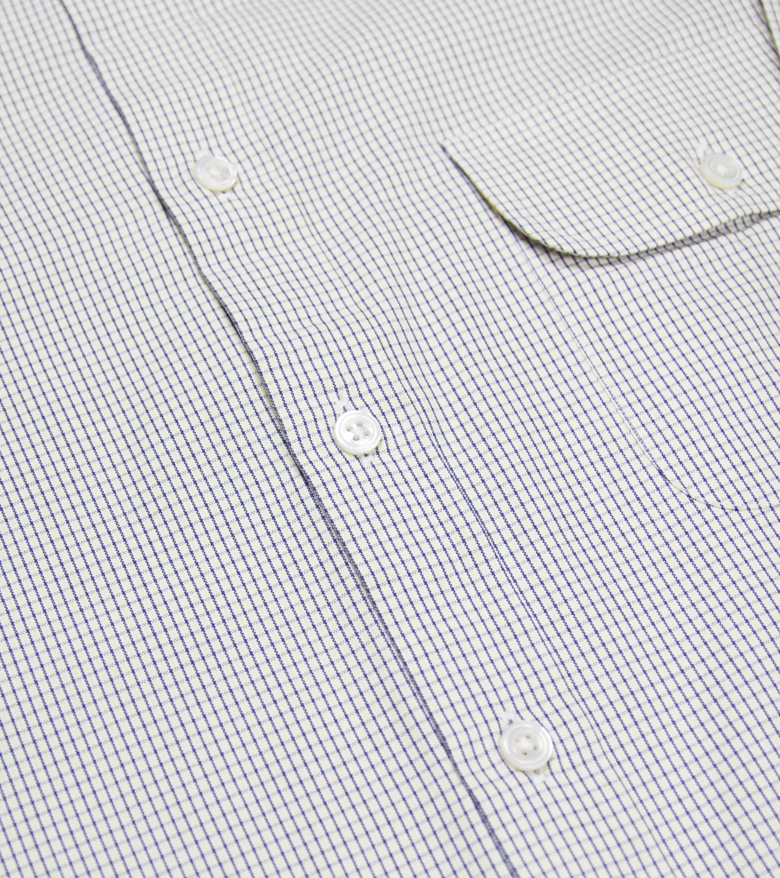Oxford Button Down Checked Shirt