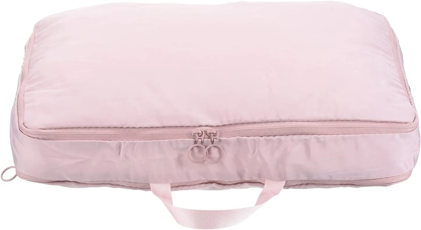 PATIKIL Packing Cube, Luggage Travel Organizer Suitcase Compression Packing Cube Travel Accessories for Travel, Pink