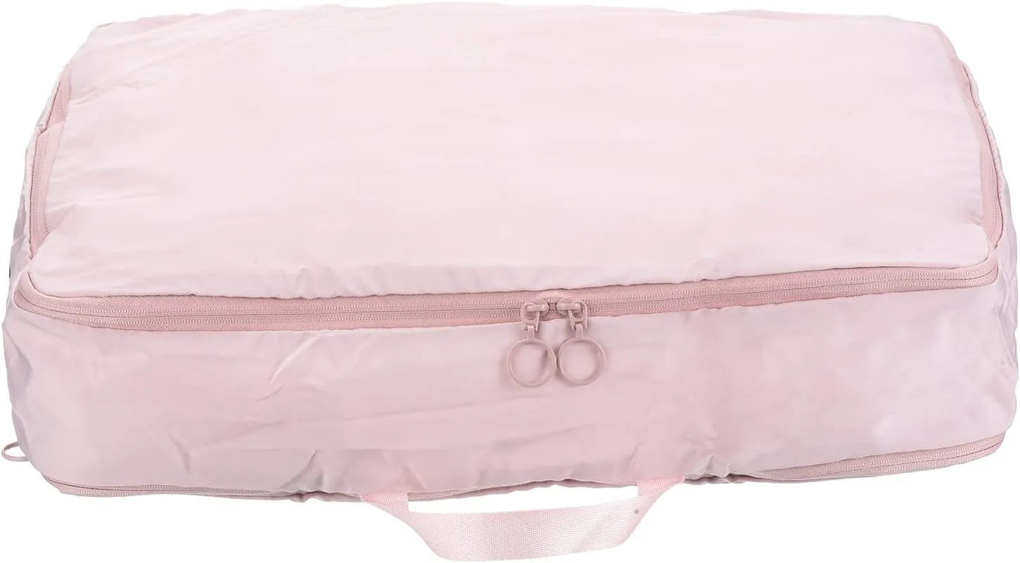PATIKIL Packing Cube, Luggage Travel Organizers Compression Packing Cube Travel Accessories for Travel, Pink