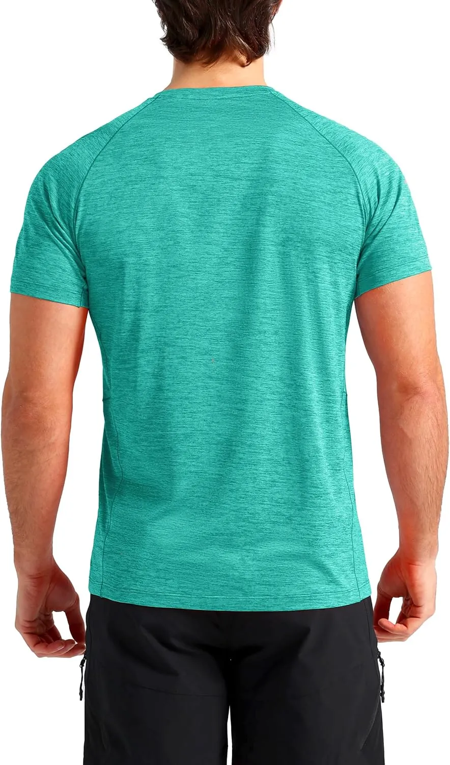 Pioneer Camp Mens Moisture Wicking Running Workout Shirt Performance Athletic T-Shirts UPF 50  Short Sleeve Active Gym Tops