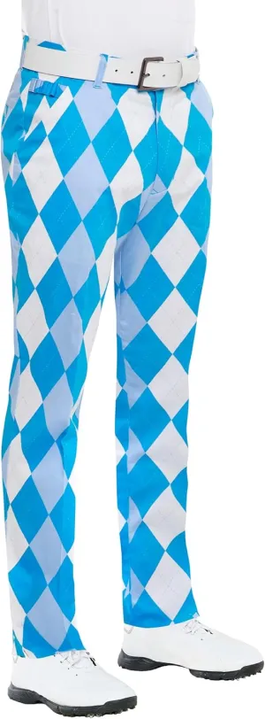 Royal & Awesome Mens Golf Pants, Golf Pants Men Relaxed Fit, Plaid Pants Men