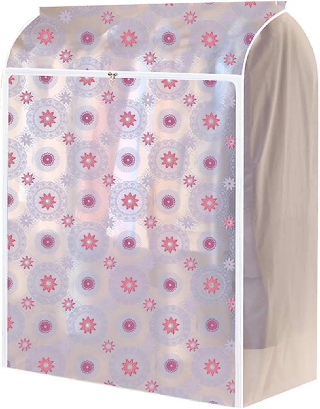 Storage Bags for Clothes,Suit Bags for Closet Storage, Fully Surrounded Translucent Garment Rack Cover Bags Clothing Storage Bag with Zipper for Hanging Shirts, Coats, Dresses, Suits