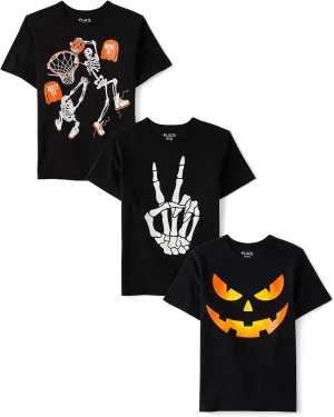 The Children's Place Boys' All Holidays Short Sleeve Graphic T-Shirts,multipacks