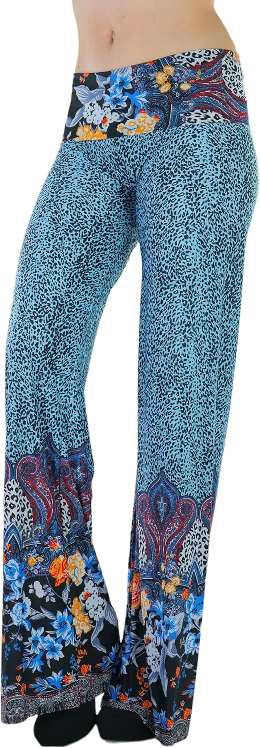 ToBeInStyle Women's Assorted Print Relaxed Harem & Palazzo Pants