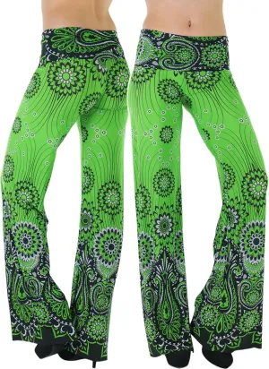 ToBeInStyle Women's Assorted Print Relaxed Harem & Palazzo Pants