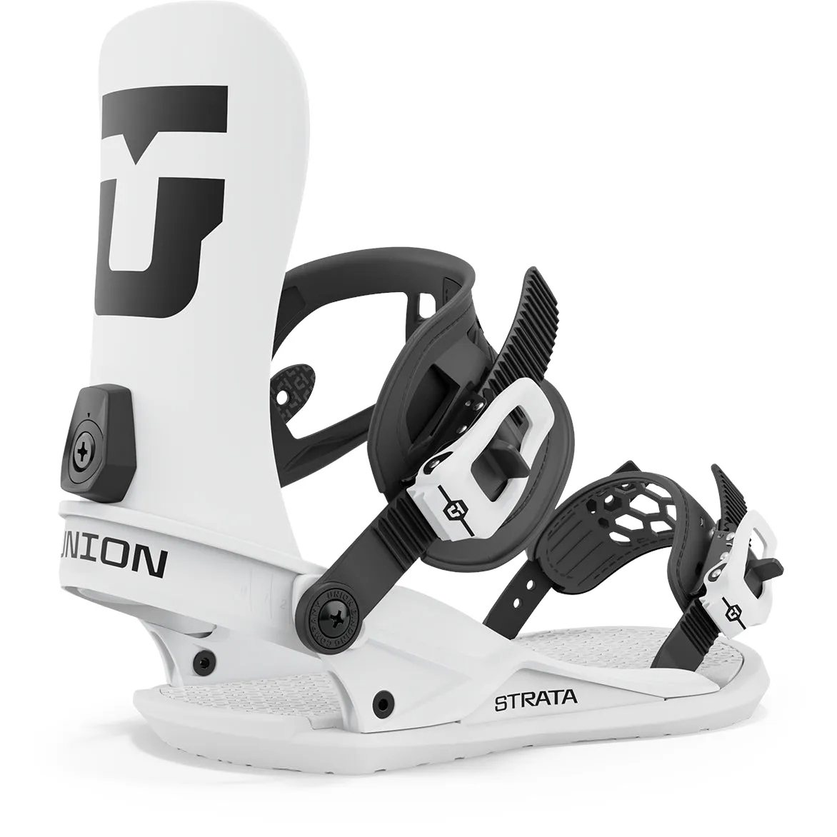 Union Strata Snowboard Bindings Mens 2024 White