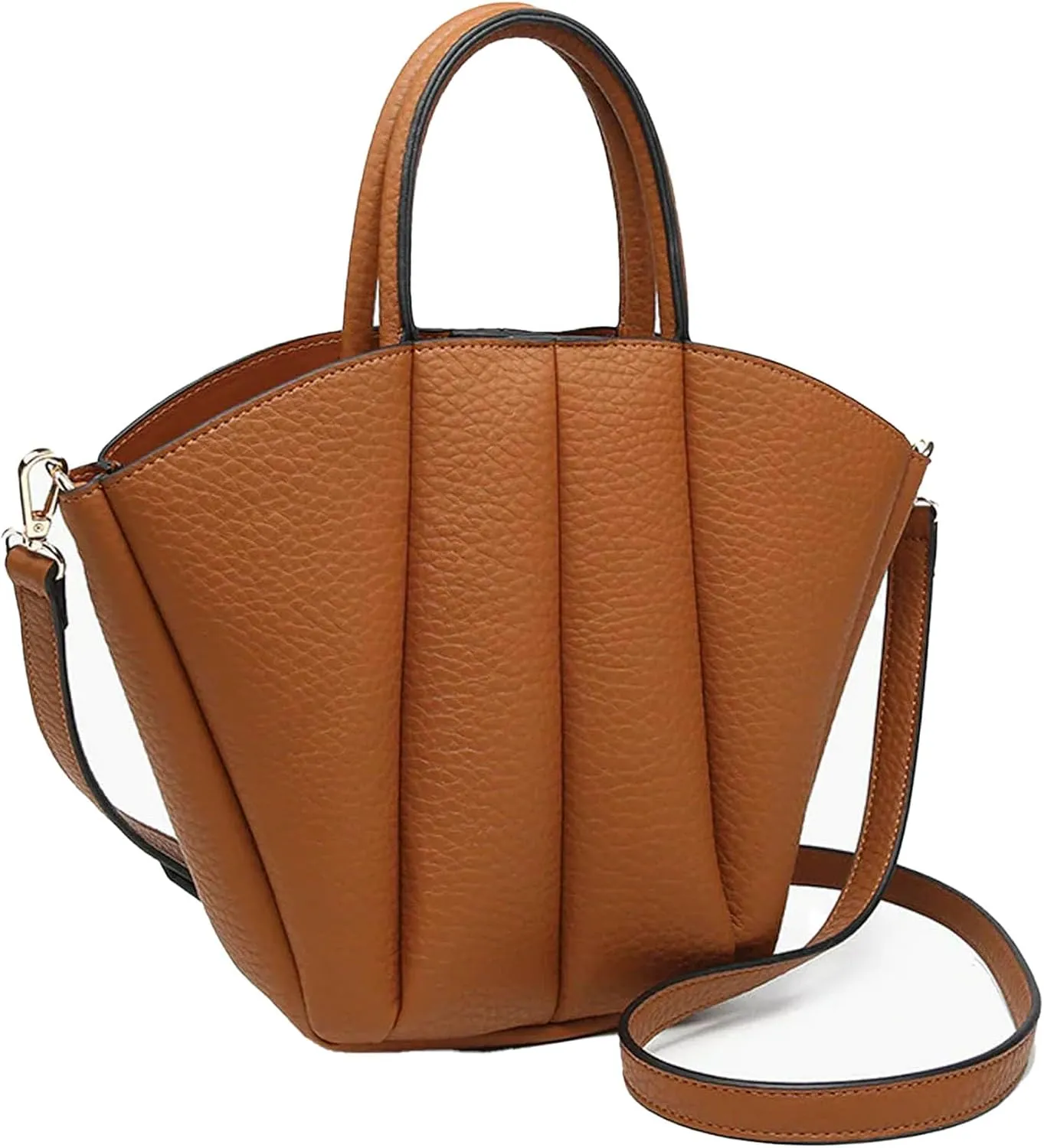 Vegan Pleated Hobo by Jen & Co.