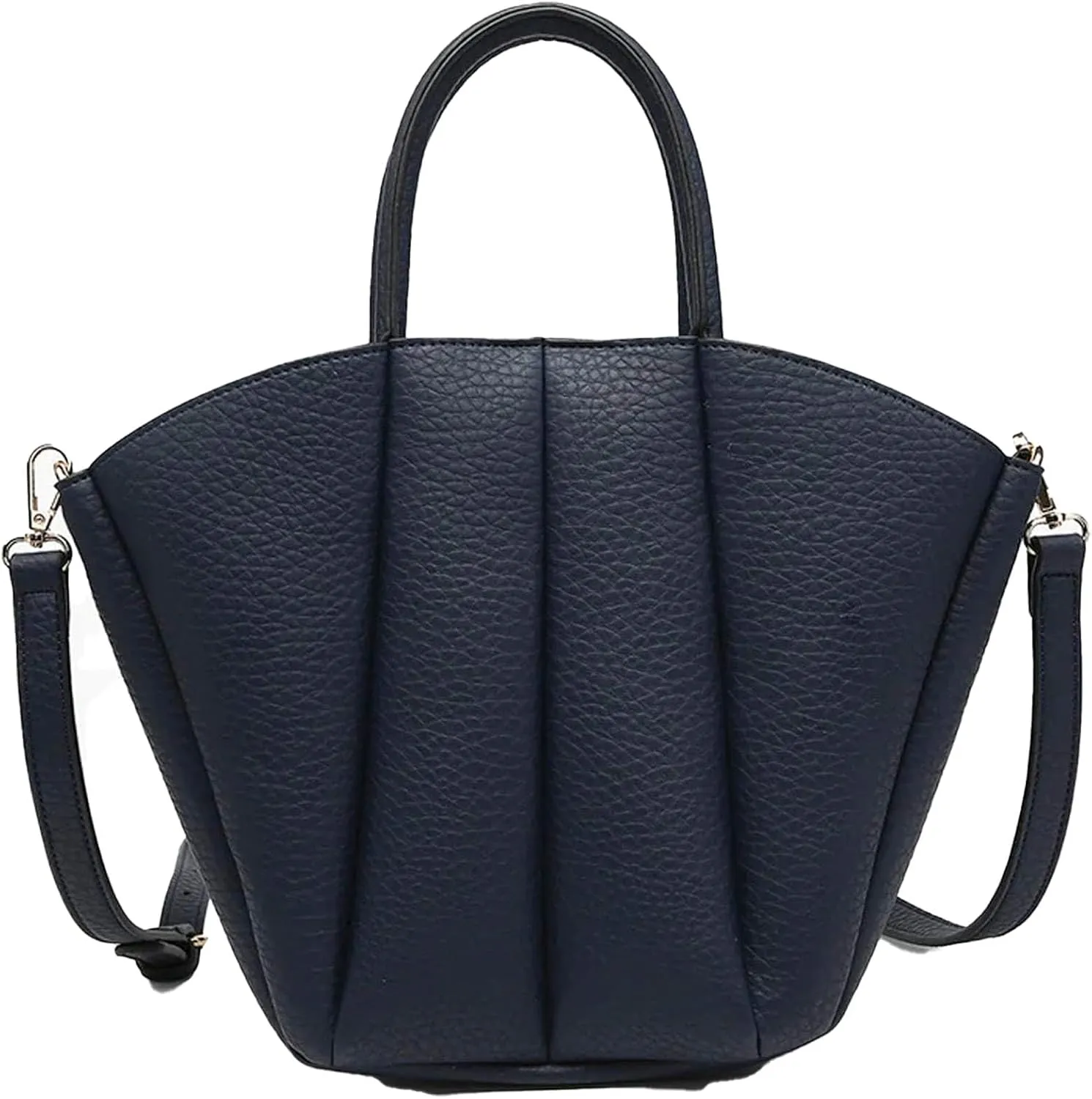 Vegan Pleated Hobo by Jen & Co.