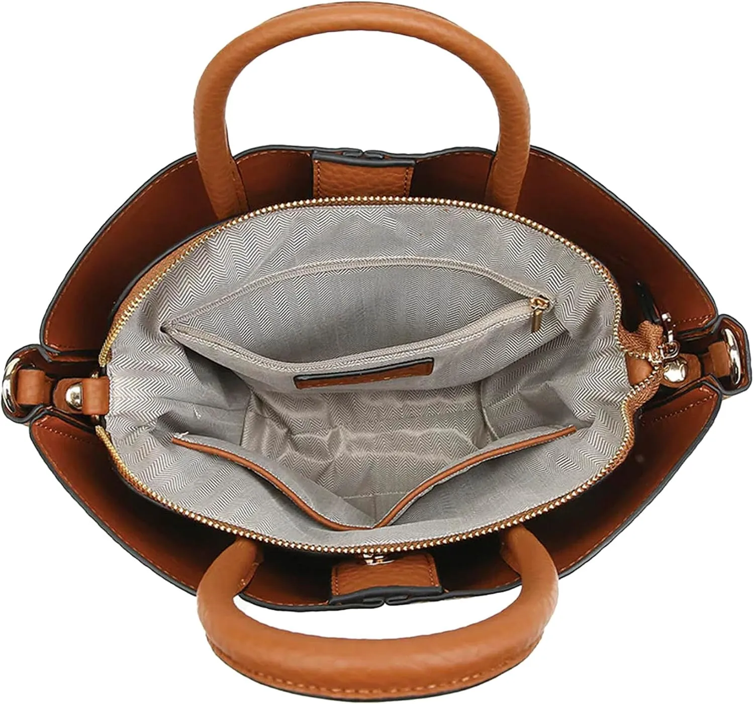 Vegan Pleated Hobo by Jen & Co.