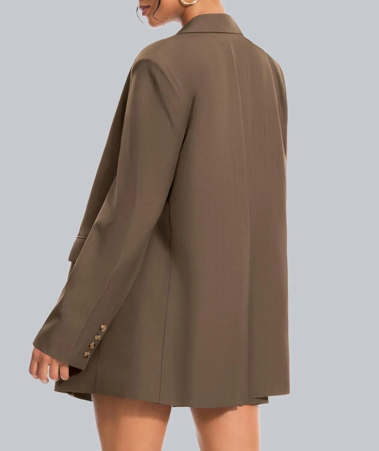 Women's 2 Piece Skirt Sets Business Casual Blazer Suit Mini Pleated Skorts Button Jackets Matching Outfits