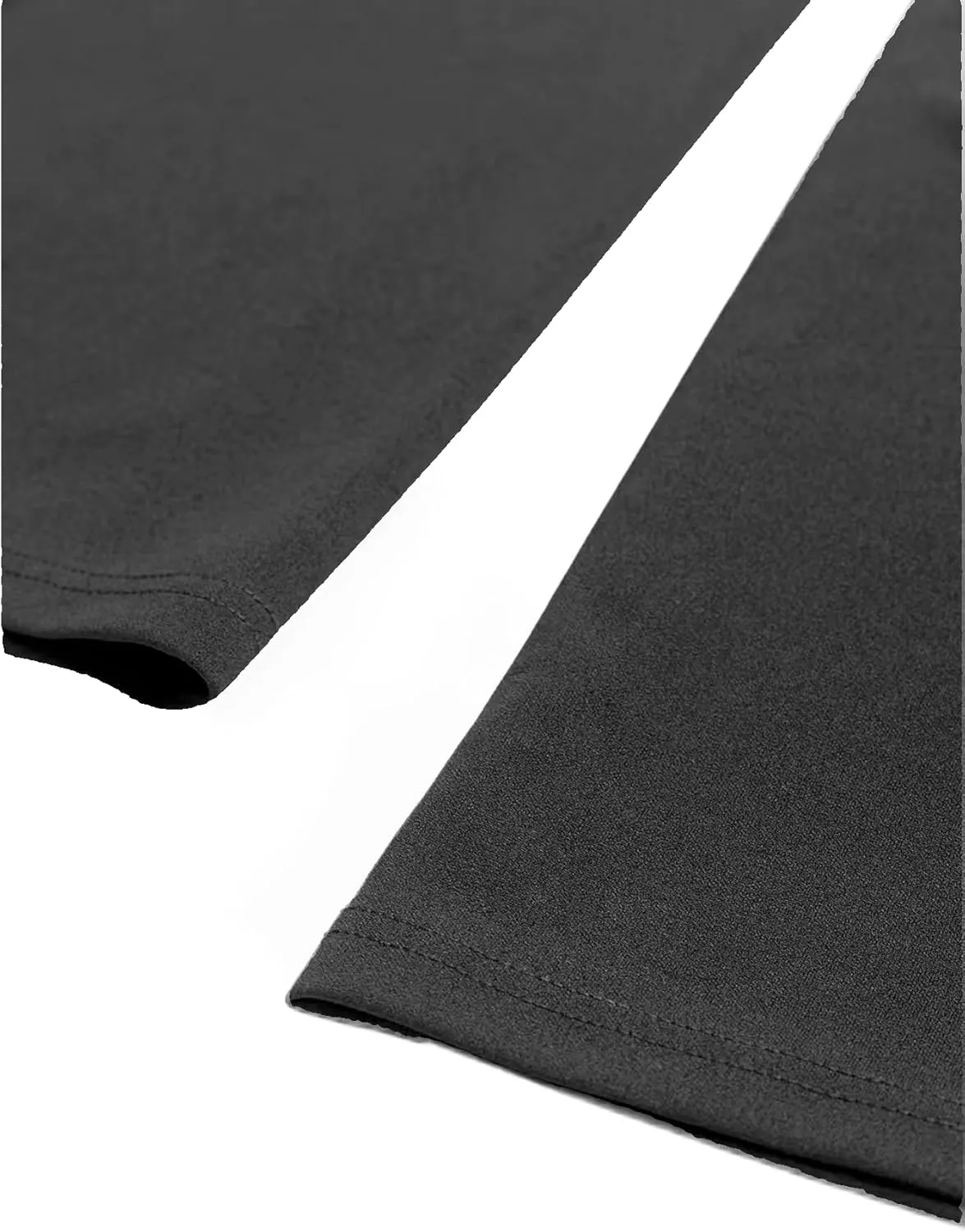 Women's Pants High Waisted Straight Pants Irregular Patchwork Casual Black Solid Simple Commuter Suit Pants