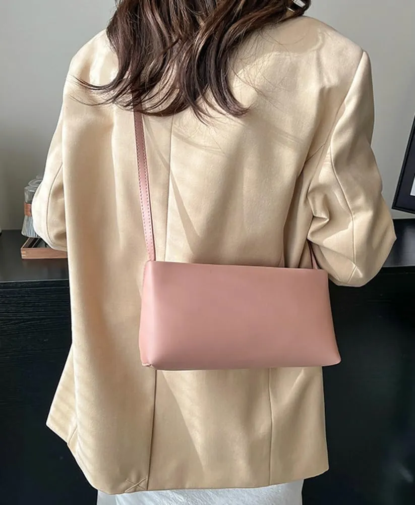 Womens Small Vegan Leather Crossbody Phone Purse Chic Shoulder Tote Bag Handbag Satchels with Adjustable Strap
