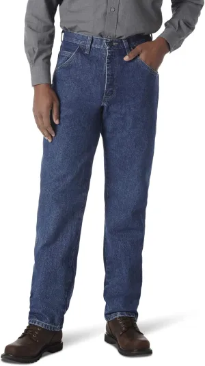Wrangler Men's Riggs Workwear Flame Resistant Relaxed Fit Jeans