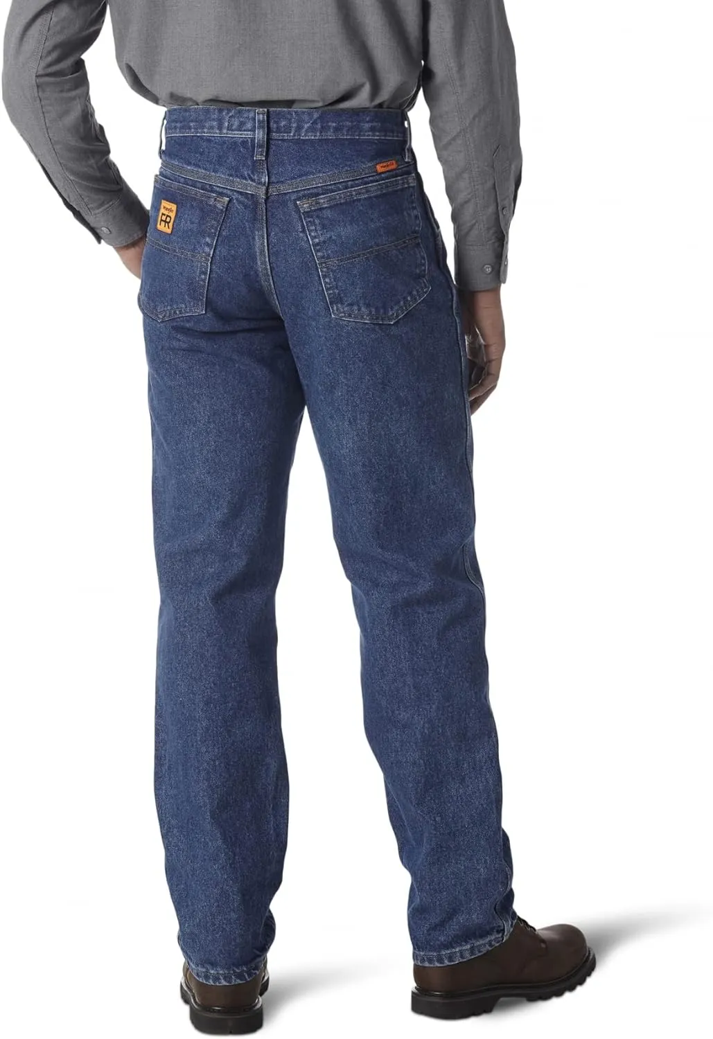 Wrangler Men's Riggs Workwear Flame Resistant Relaxed Fit Jeans