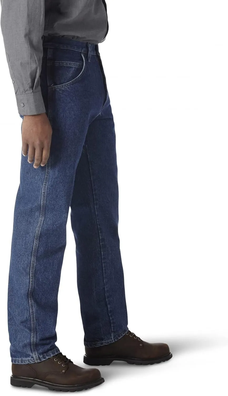 Wrangler Men's Riggs Workwear Flame Resistant Relaxed Fit Jeans