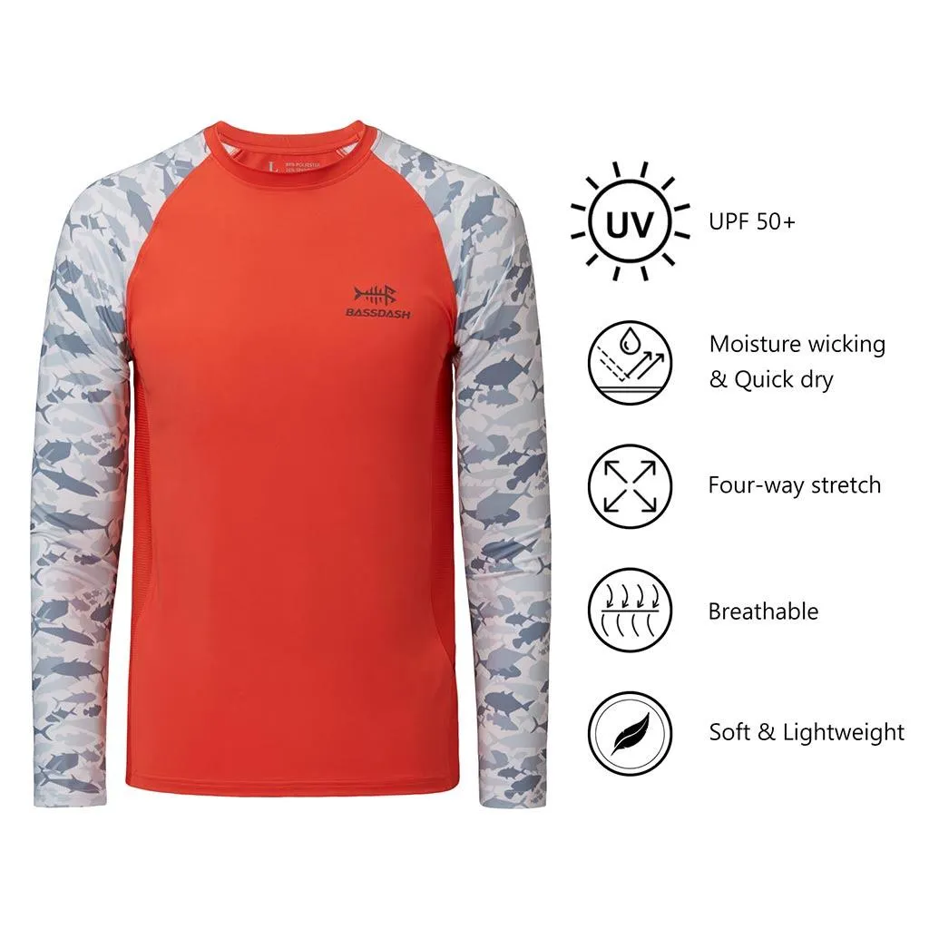 Youth UPF 50  Camo Long Sleeve Fishing Shirt FS08Y