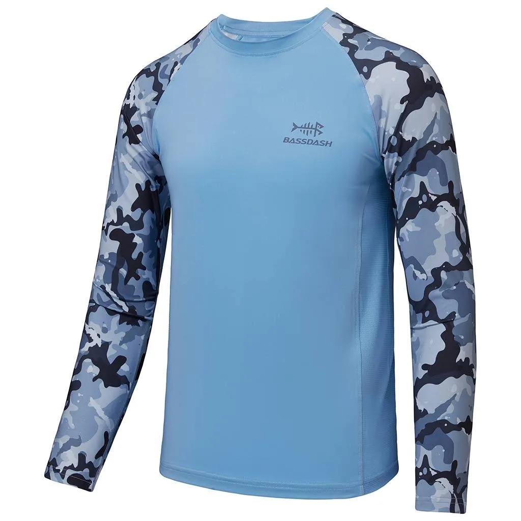 Youth UPF 50  Camo Long Sleeve Fishing Shirt FS08Y