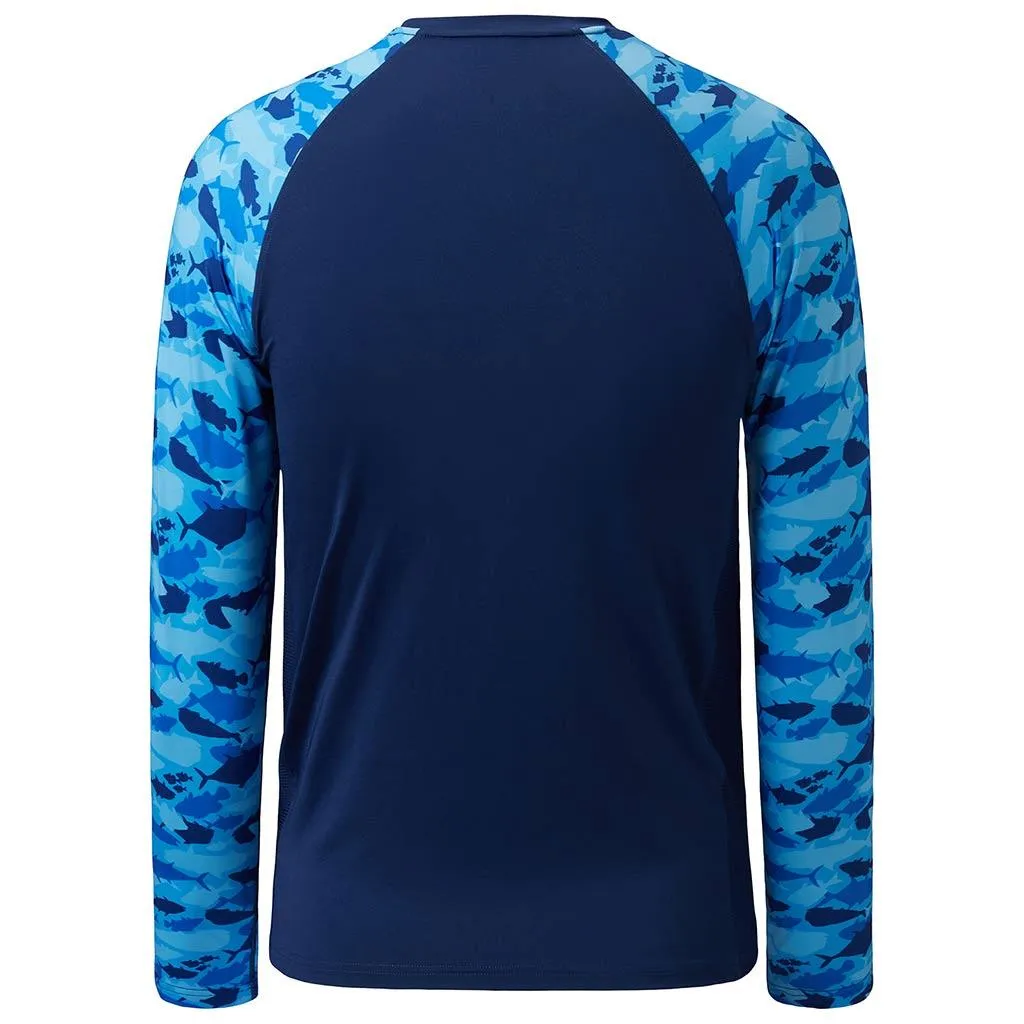 Youth UPF 50  Camo Long Sleeve Fishing Shirt FS08Y