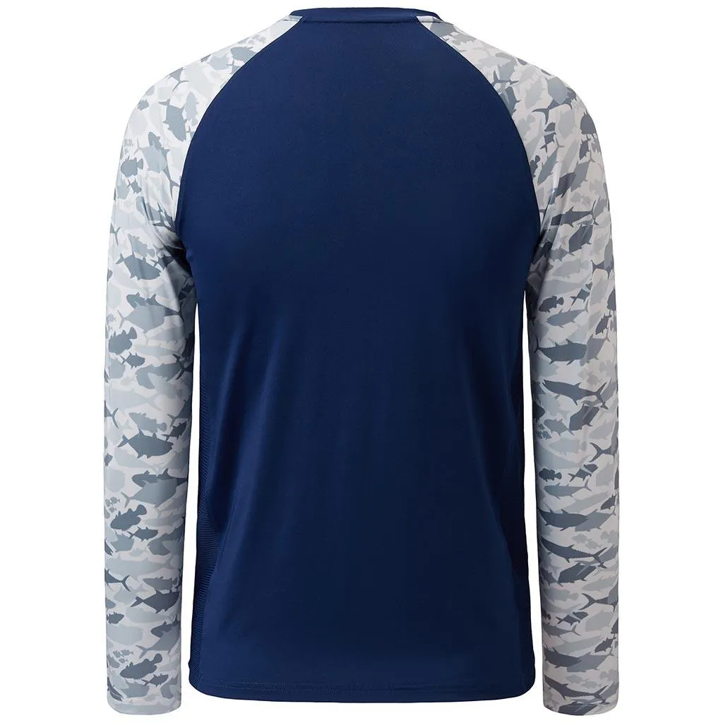 Youth UPF 50  Camo Long Sleeve Fishing Shirt FS08Y