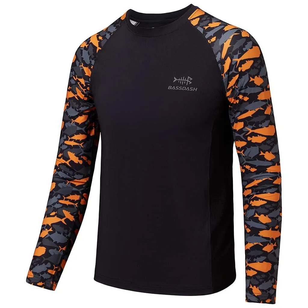 Youth UPF 50  Camo Long Sleeve Fishing Shirt FS08Y