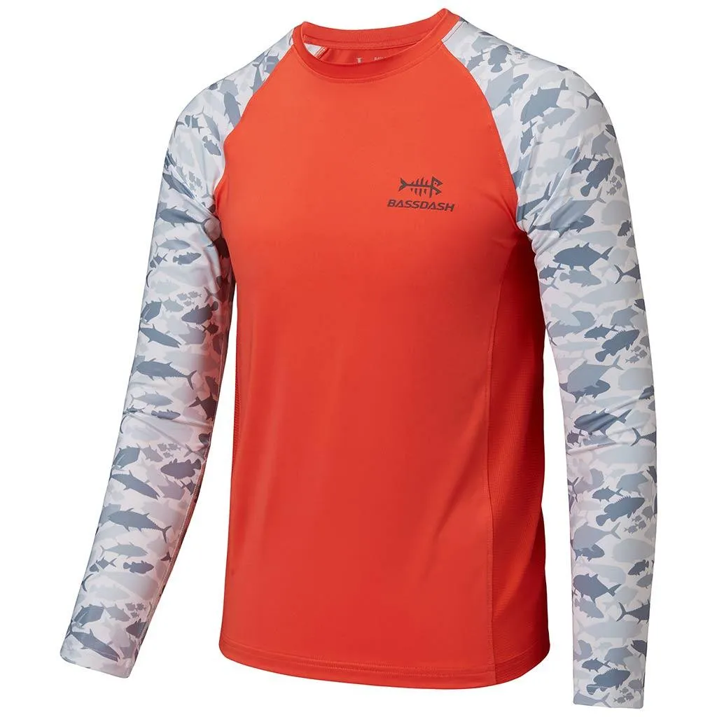 Youth UPF 50  Camo Long Sleeve Fishing Shirt FS08Y