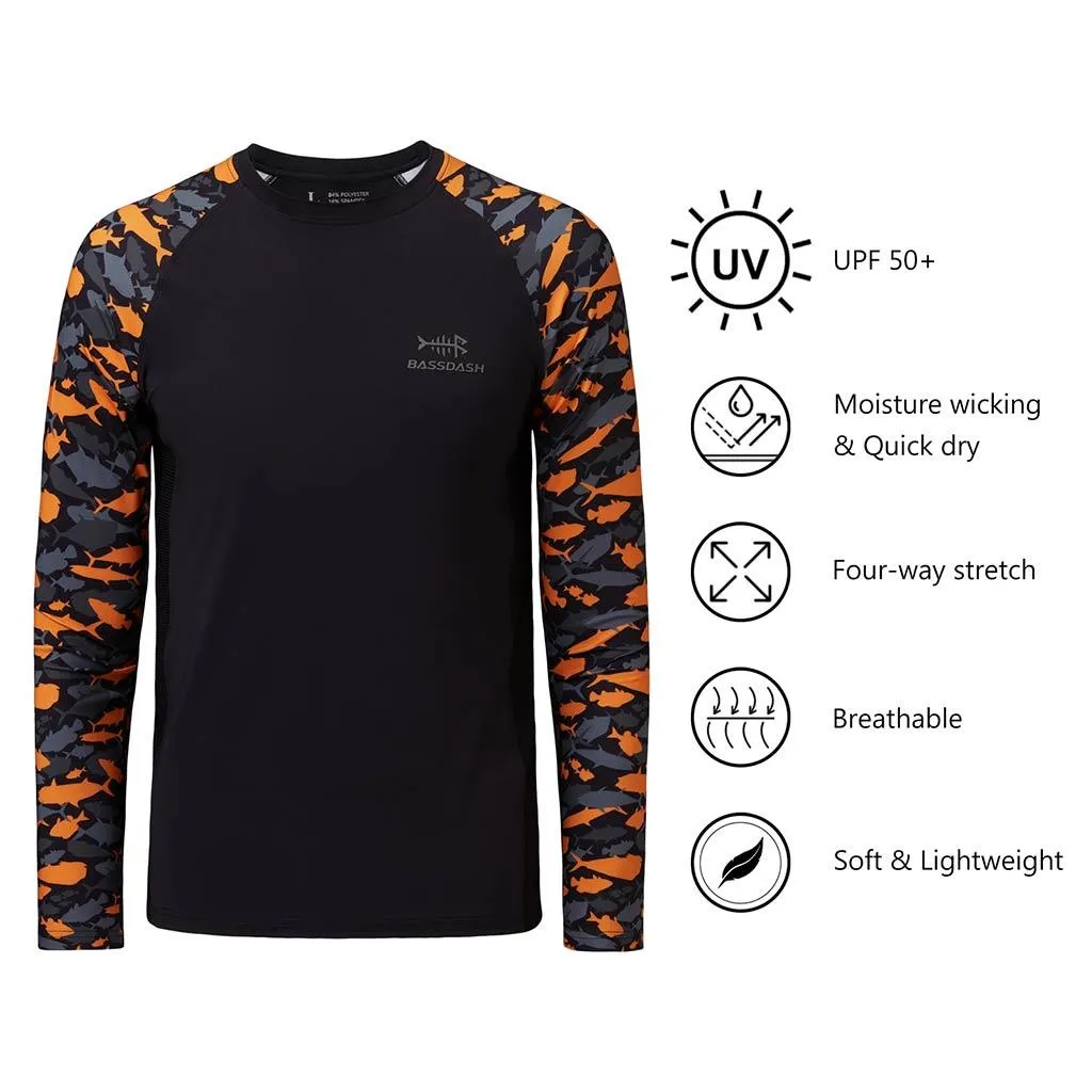 Youth UPF 50  Camo Long Sleeve Fishing Shirt FS08Y