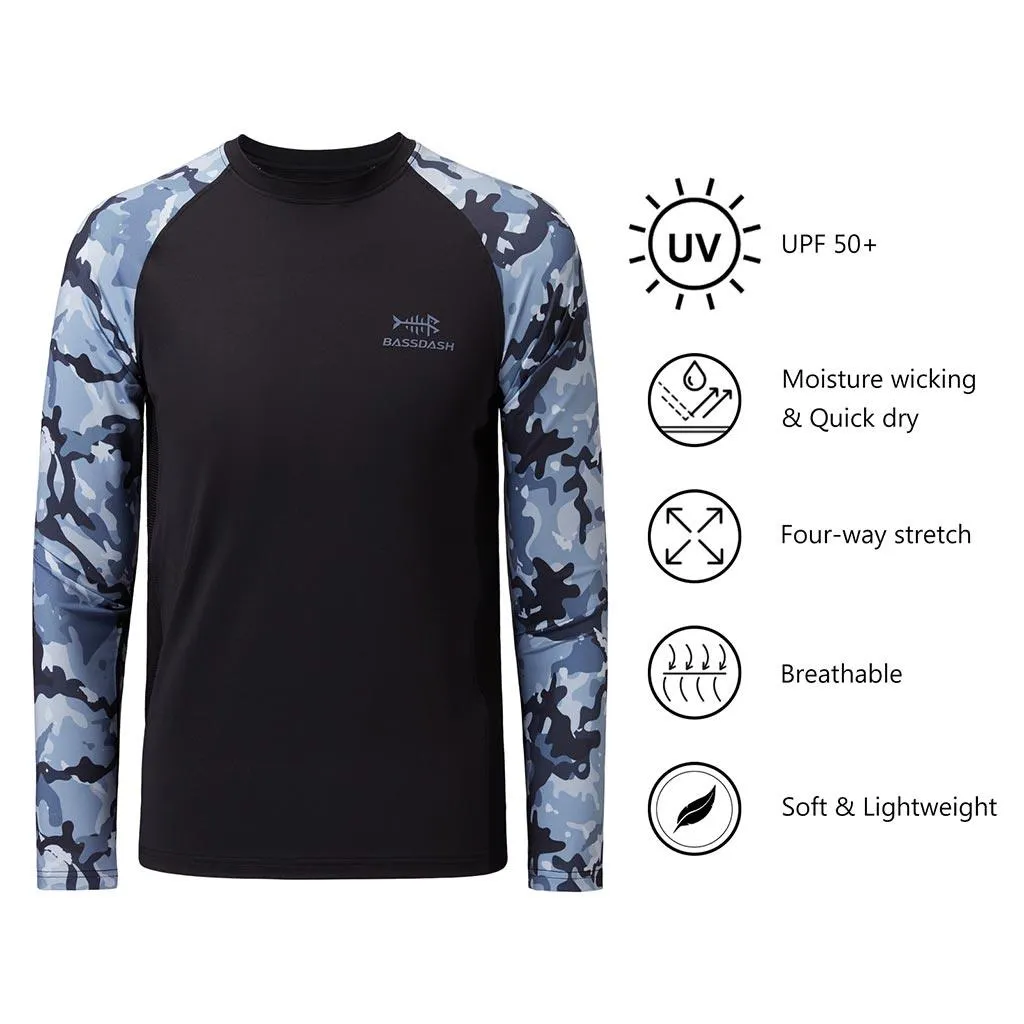 Youth UPF 50  Camo Long Sleeve Fishing Shirt FS08Y