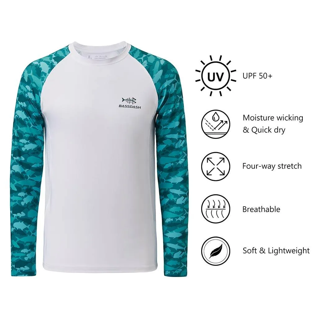 Youth UPF 50  Camo Long Sleeve Fishing Shirt FS08Y