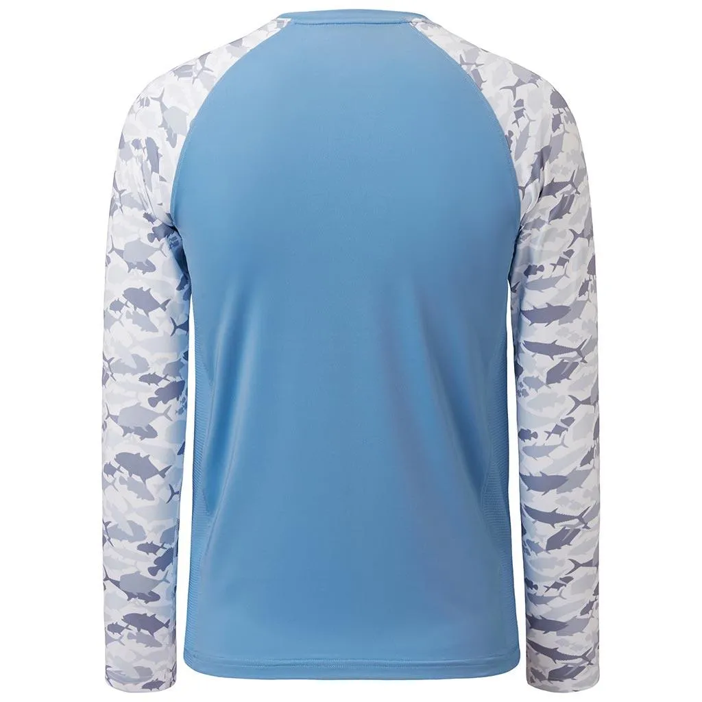 Youth UPF 50  Camo Long Sleeve Fishing Shirt FS08Y